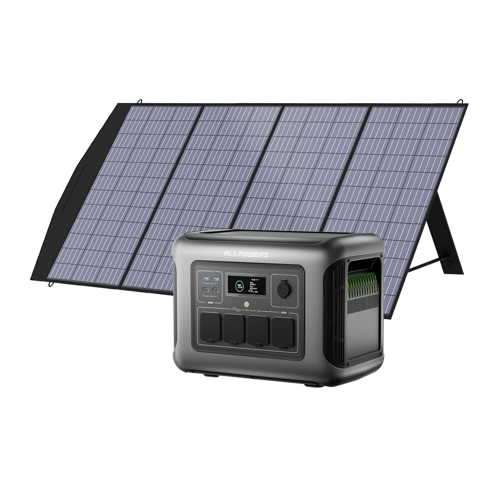 algraALLPOWERS R1500 ポータブル電源 1800W ALLPOWERS R1500 ポータブル電源 - 1,800W出力 & 1,152Wh大容量