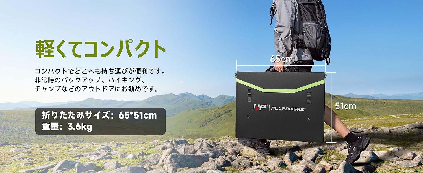 ALLPOWERS 100W ソーラーパネルAP100 – ALLPOWERS公式サイト