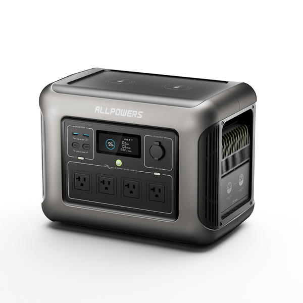ALLPOWERS R1500 1152Wh大容量ポータブル電源 認定整備済製品】ALLPOWERS大容量ポータブル電源R1500(1152Wh
