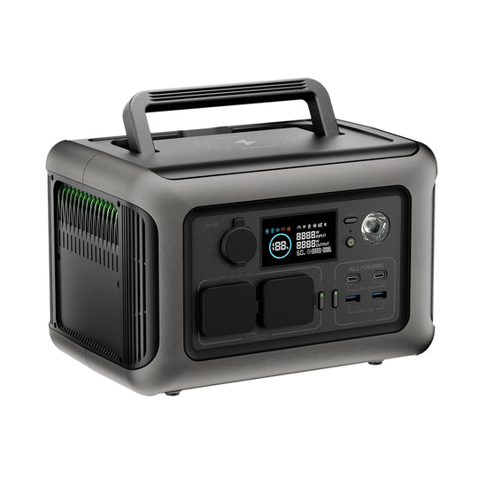 ポータブル電源 299Wh大容量 600W高出力 青