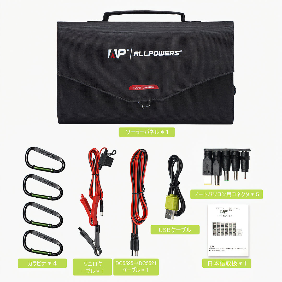 ALLPOWERS 100W ソーラーパネルSP100 – ALLPOWERS公式サイト