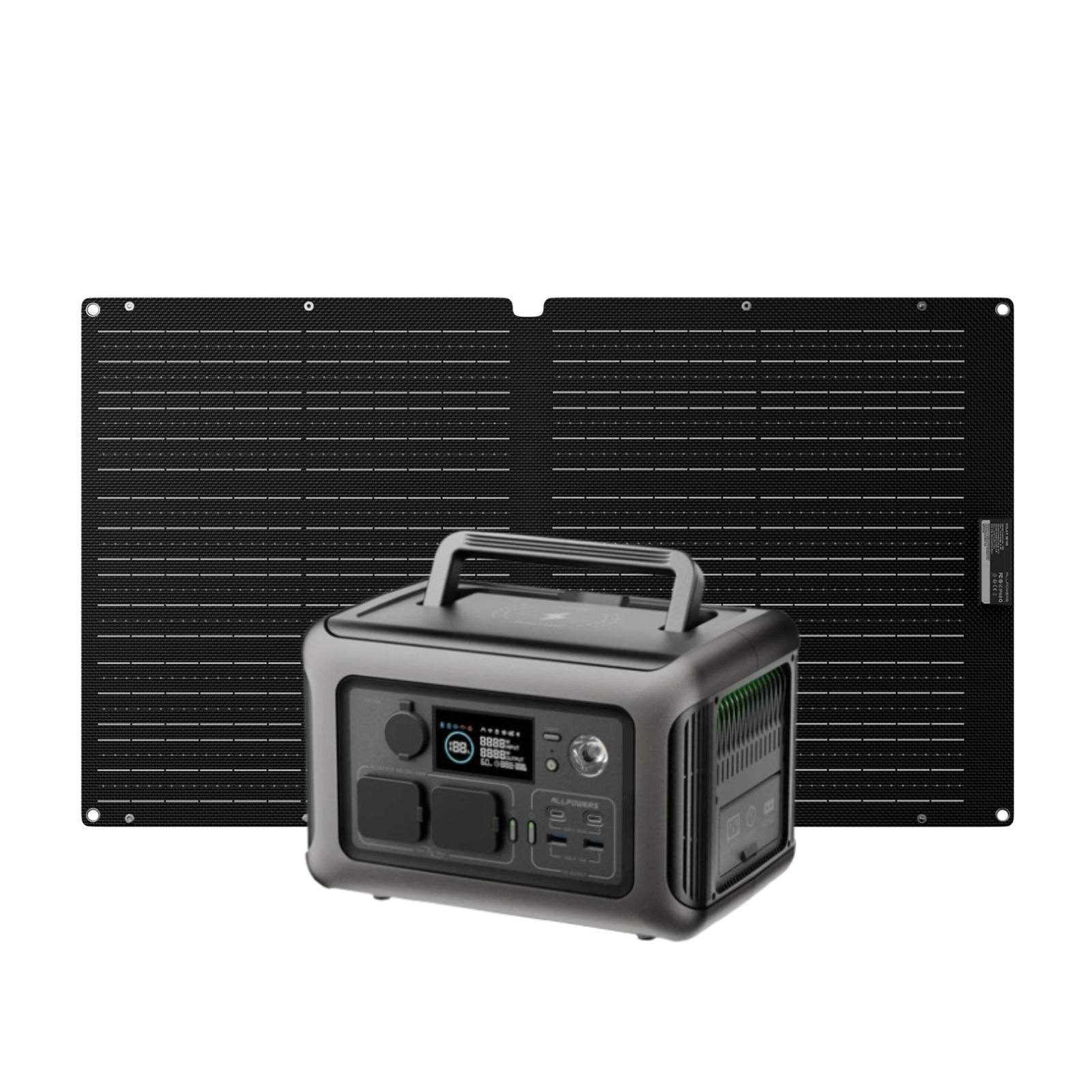 ALLPOWERS ポータブル電源R600 太陽光発電セット