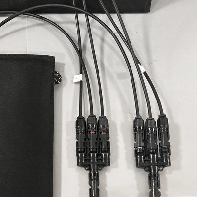 ALLPOWERS Male-Connector-4 T型コネクター ソーラーパネル3枚並列接続専用