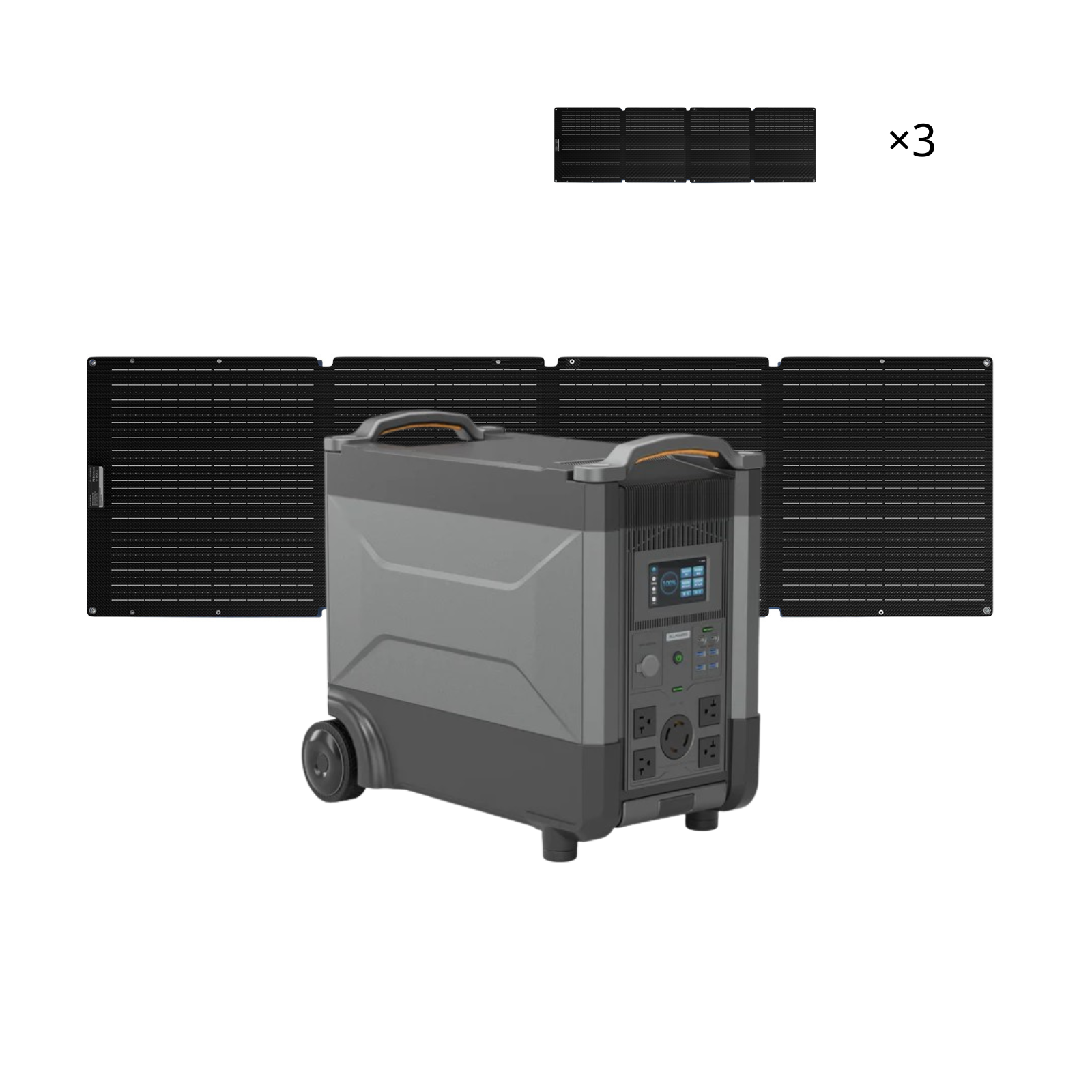 ALLPOWERS  ポータブル電源R4000+セット