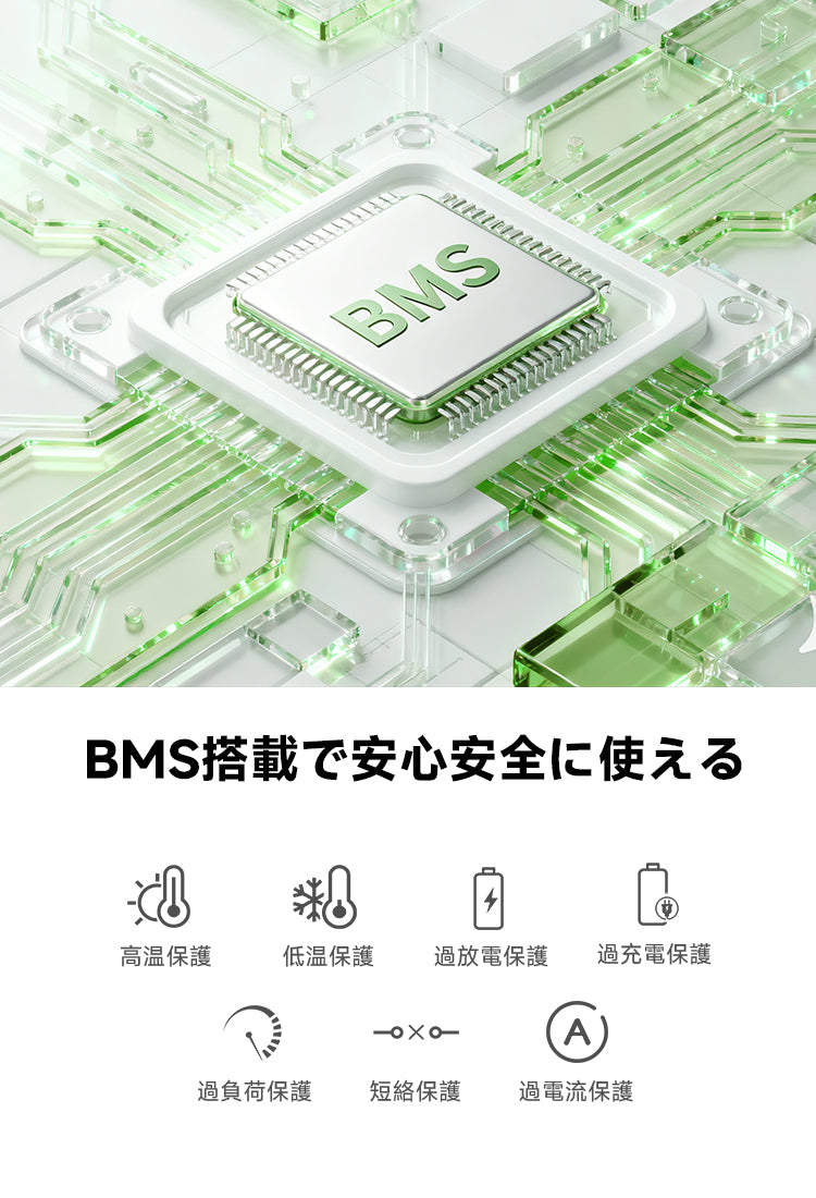 ALLPOWERSポータブル電源VOLIXP300‐BMS搭載