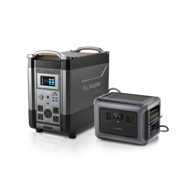 ALLPOWERS R4000+ +B3000ポータブル電源(3456Wh/3600W
