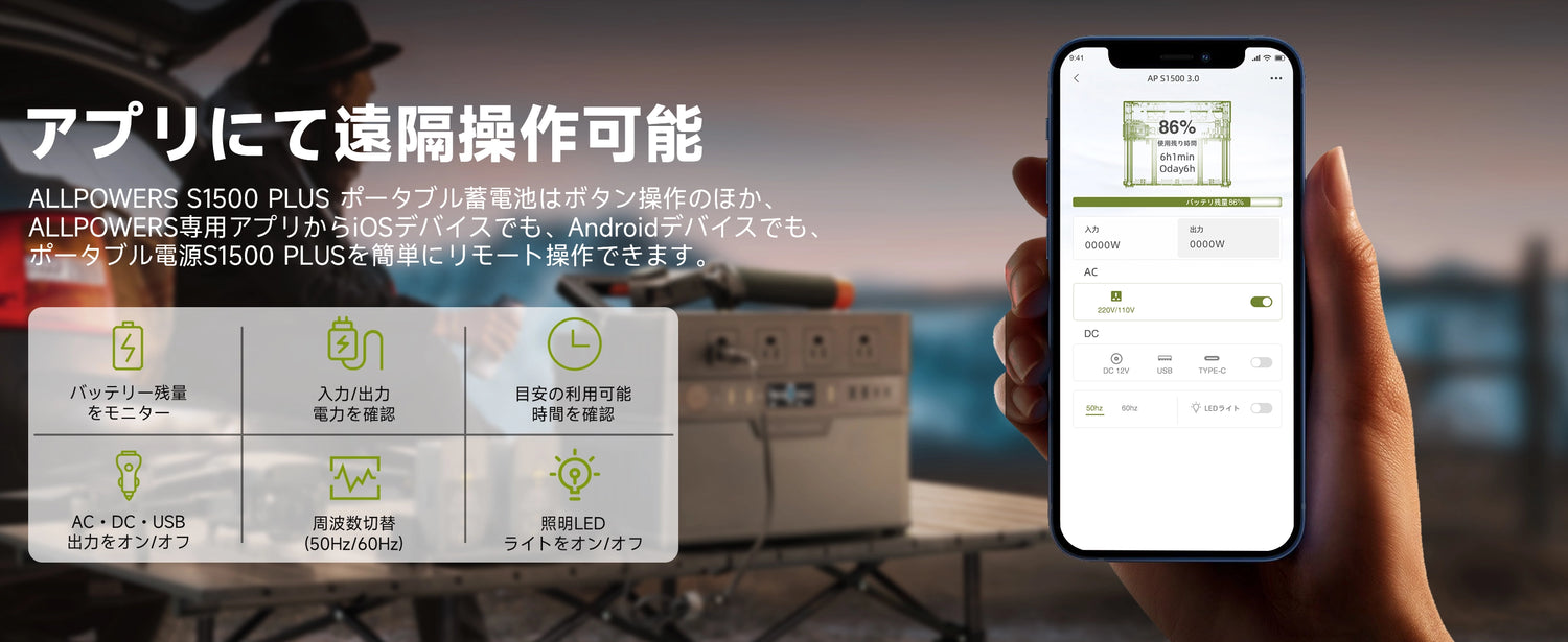 1092Wh/1500Wポータブル電源ALLPOWERS S1500 – ALLPOWERS公式サイト 1092Wh/1500Wポータブル電源ALLPOWERS S1500 – ALLPOWERS公式サイト