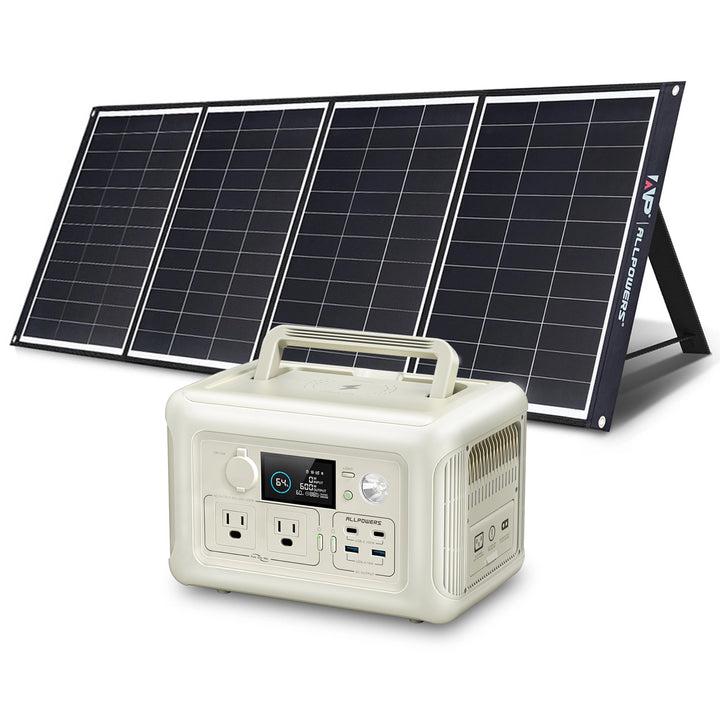 ALLPOWERS ポータブル電源R600 太陽光発電セット – ALLPOWERS ALLPOWERS ポータブル電源R600 太陽光発電セット – ALLPOWERS