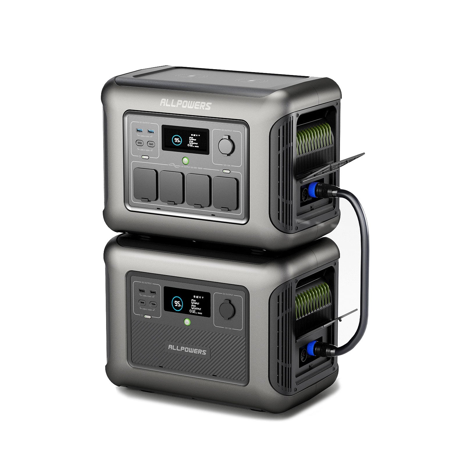 ALLPOWERS R1500 ポータブル電源 - 1,800W出力 & 1,152Wh大容量 ALLPOWERS R1500 ポータブル電源 - 1,800W出力 & 1,152Wh大容量